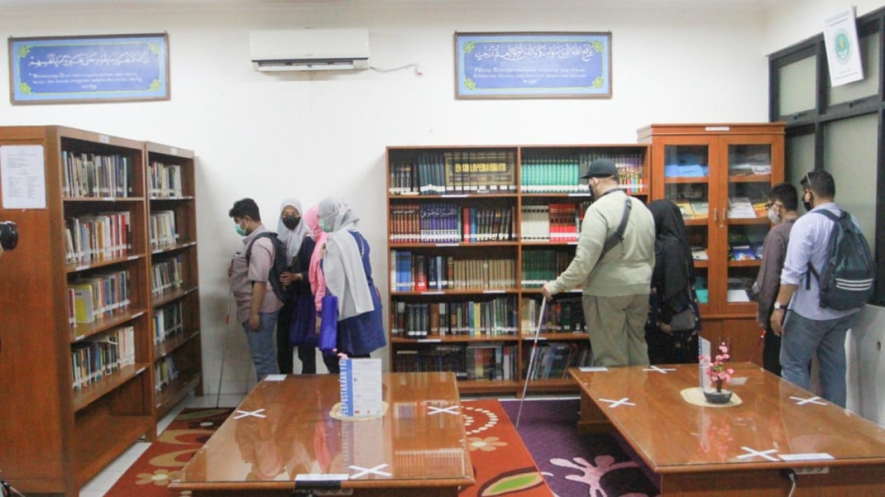 Masa Perkenalan Kampus Bagi Mahasiswa Tunanetra