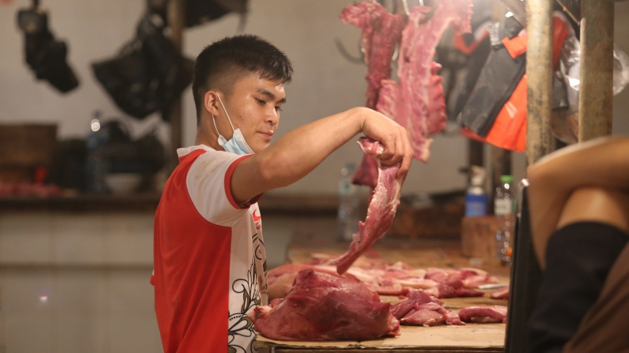 Lapak Penjual Daging B2 Dipakai Jual Daging Anjing