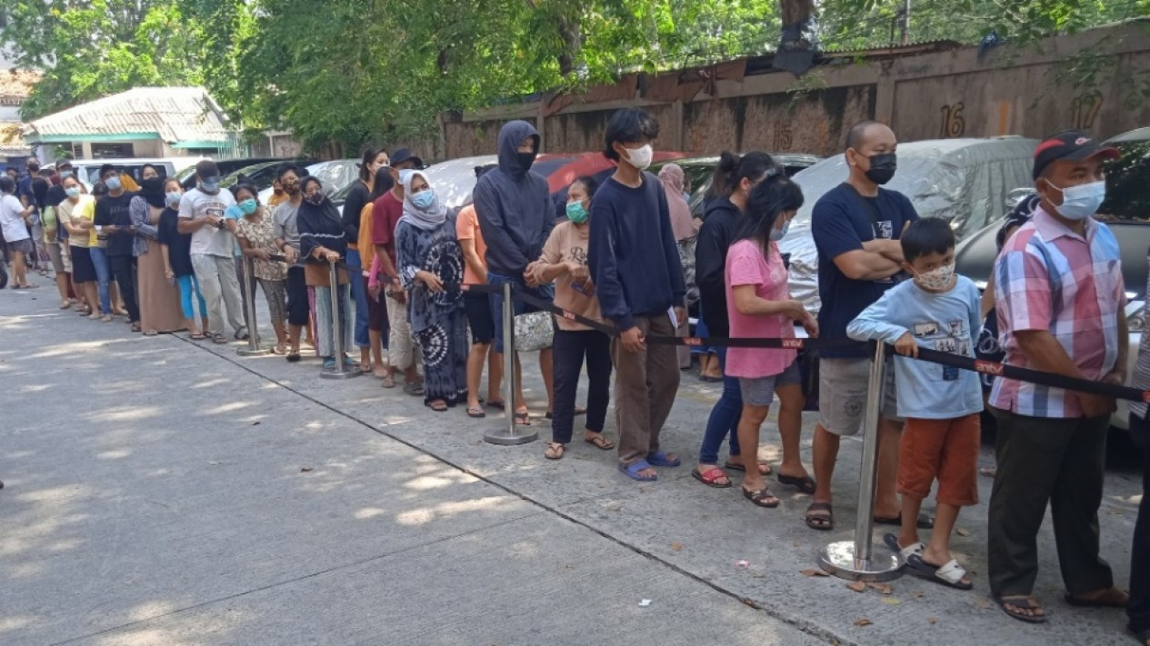 Sentra Vaksinasi Covid-19 ANTV tvOne