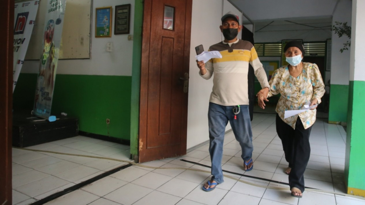 Sentra Vaksinasi Covid-19 ANTV tvOne