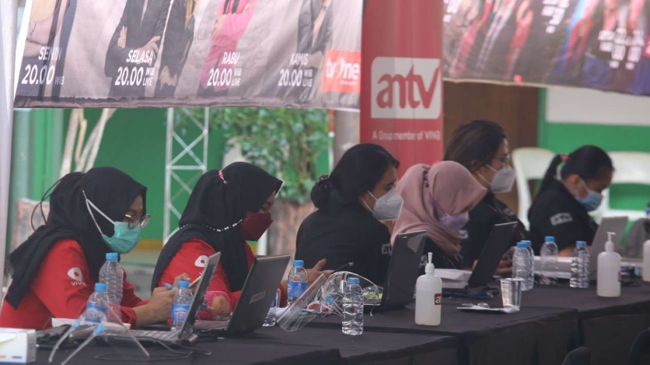 Sentra Vaksinasi Covid-19 ANTV tvOne