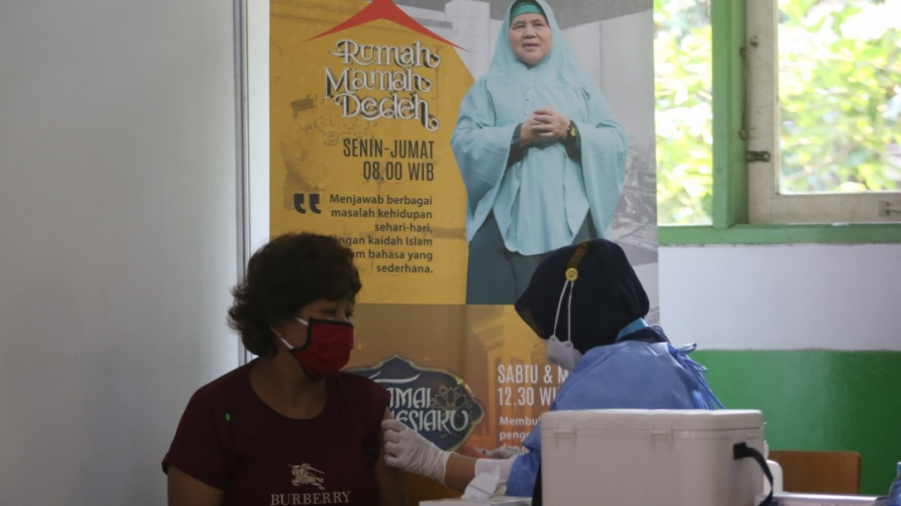 Sentra Vaksinasi Covid-19 ANTV tvOne