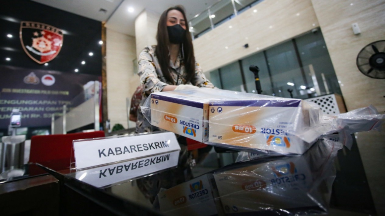 Pengungkapan Kasus Obat Ilegal Senilai Rp531 Miliar