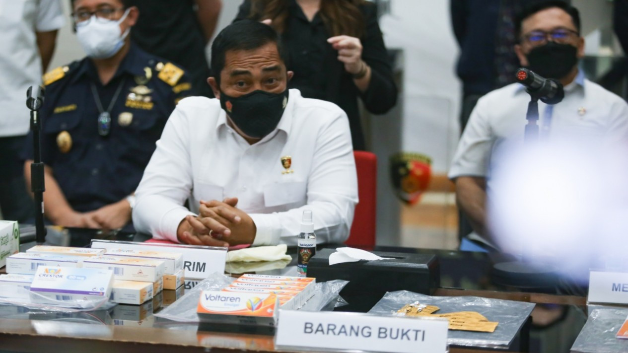 Pengungkapan Kasus Obat Ilegal Senilai Rp531 Miliar
