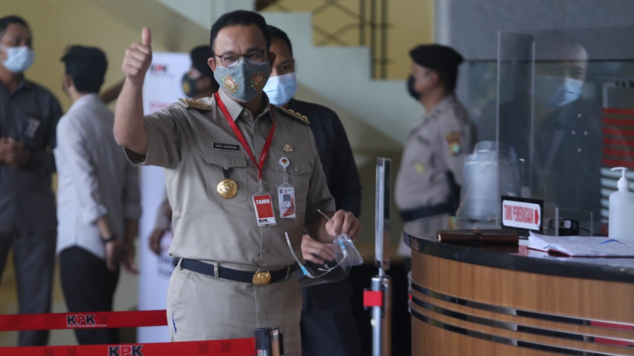 Gubernur DKI Jakarta Anies Baswedan Diperiksa KPK