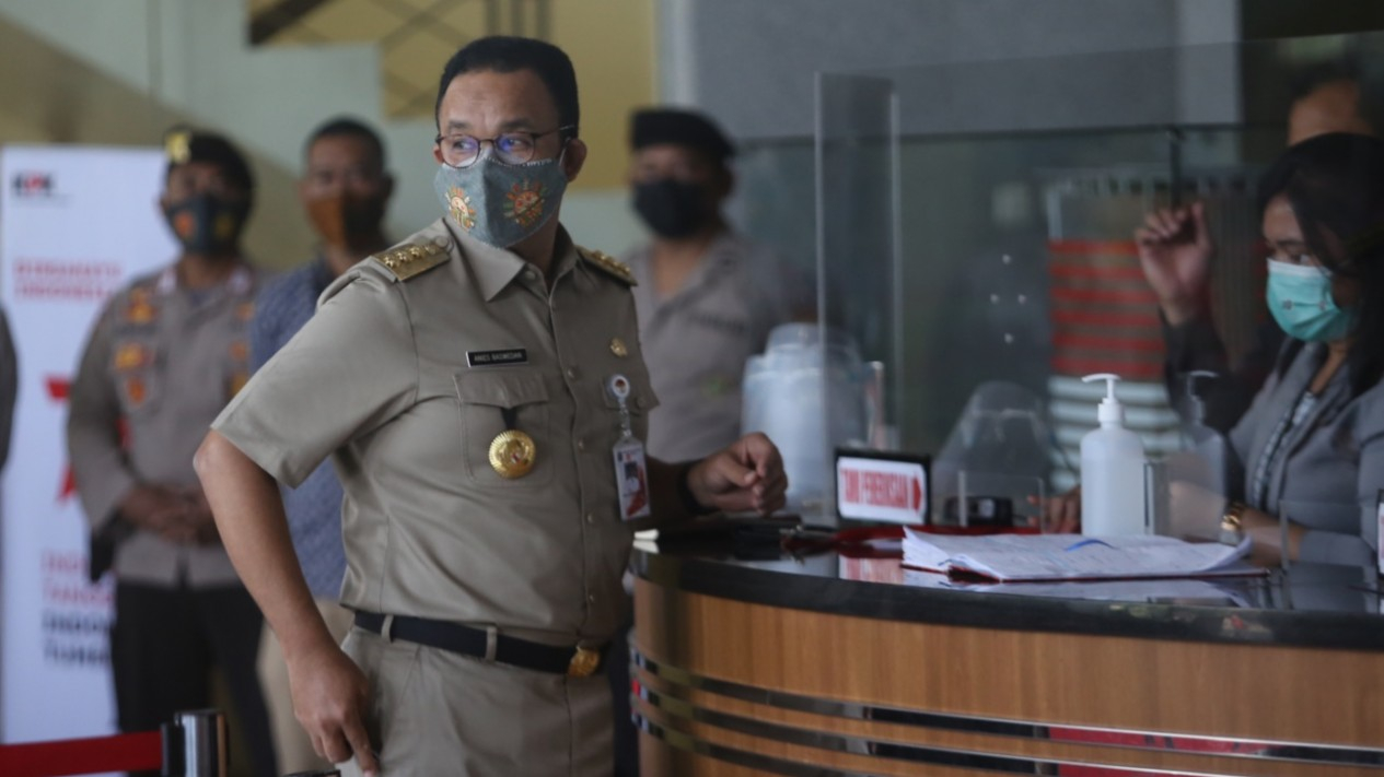 Gubernur DKI Jakarta Anies Baswedan Diperiksa KPK