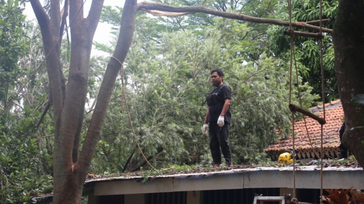 Wajah Depok Usai Disapu Puting Beliung