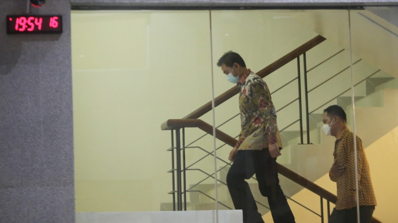 Azis Syamsuddin Dijemput KPK