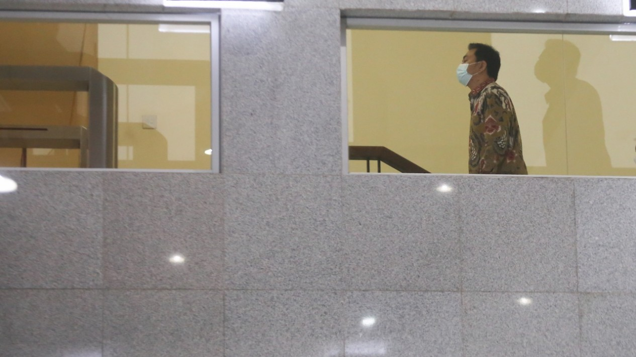 Azis Syamsuddin Dijemput KPK