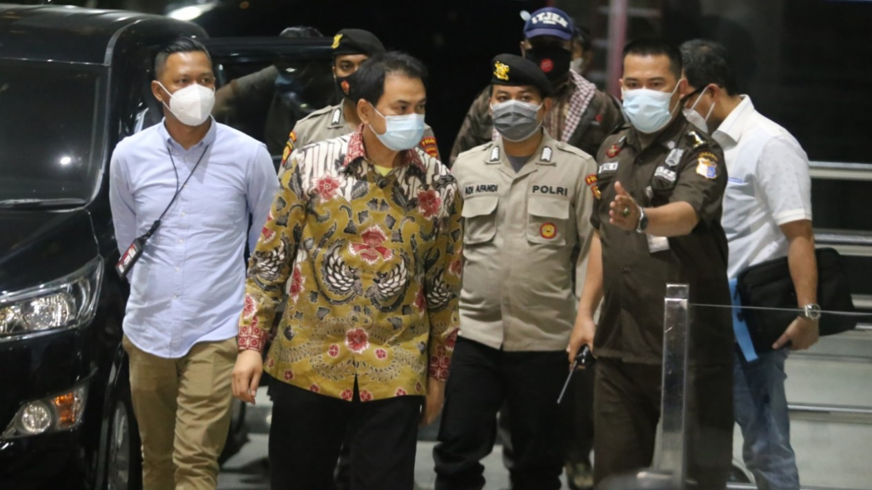 Azis Syamsuddin Dijemput KPK