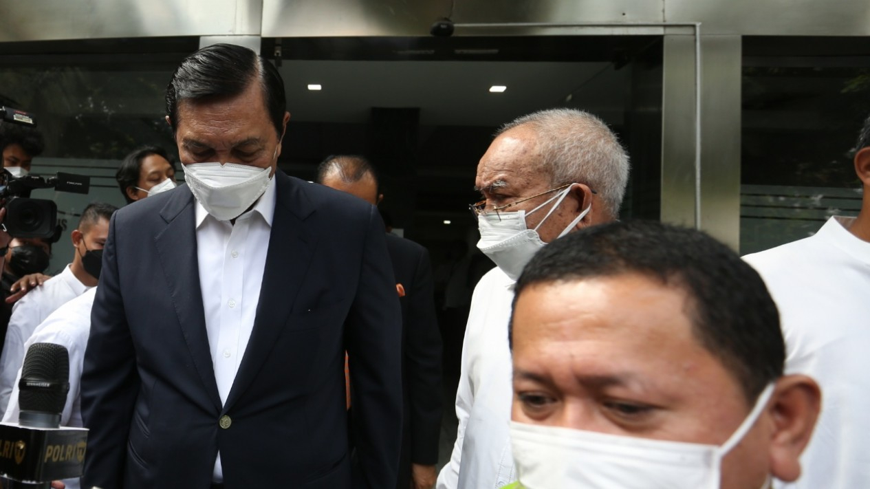 Luhut Binsar Panjaitan Diperiksa Polda Metro Jaya