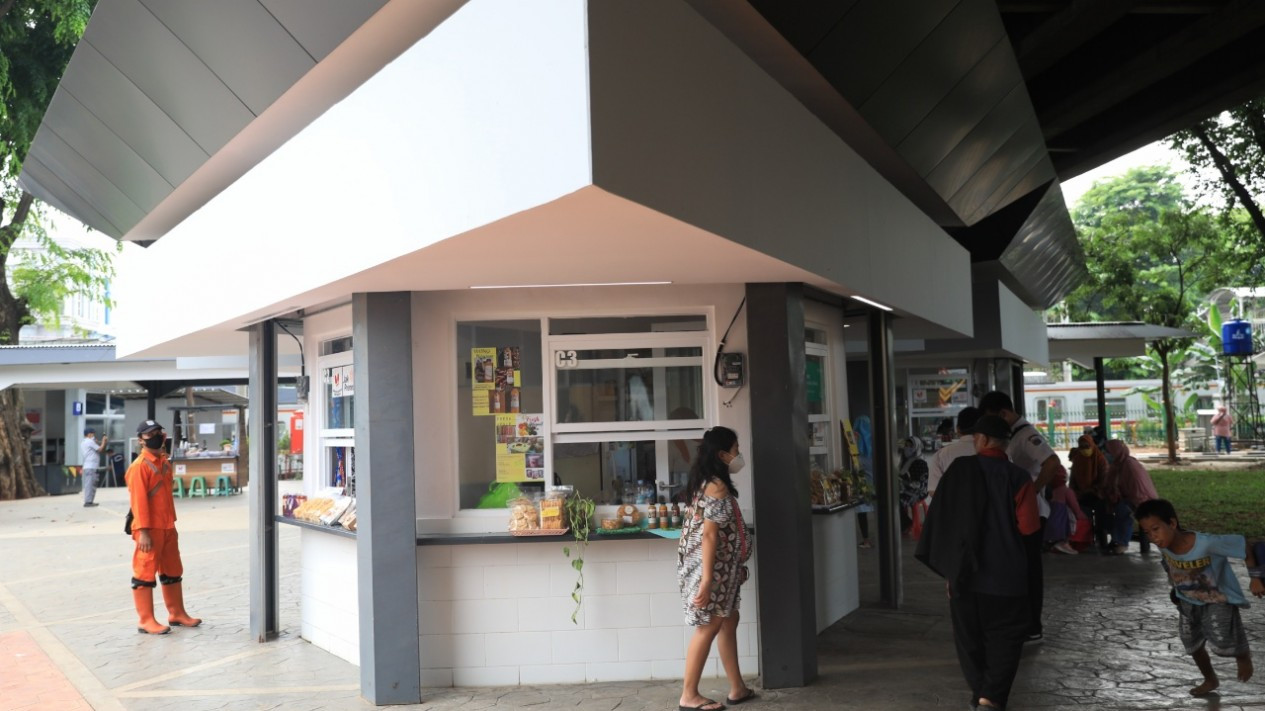 Wajah Baru Stasiun Tebet
