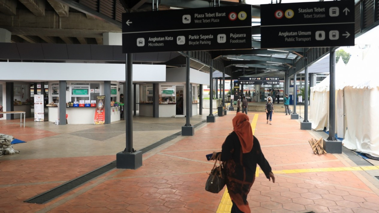 Wajah Baru Stasiun Tebet