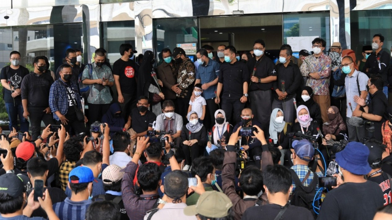 Perpisahan Novel Baswedan CS yang Dipecat KPK