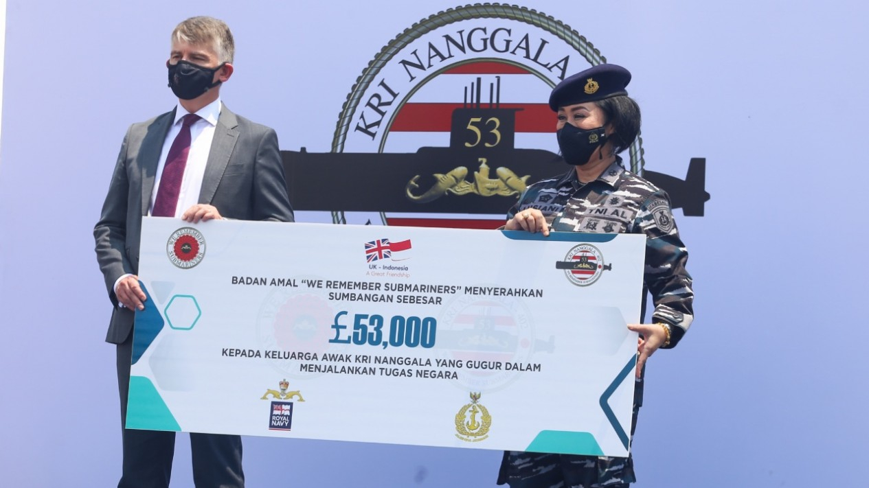 Kapal AL Inggris HMS Richmond Singgah di Jakarta