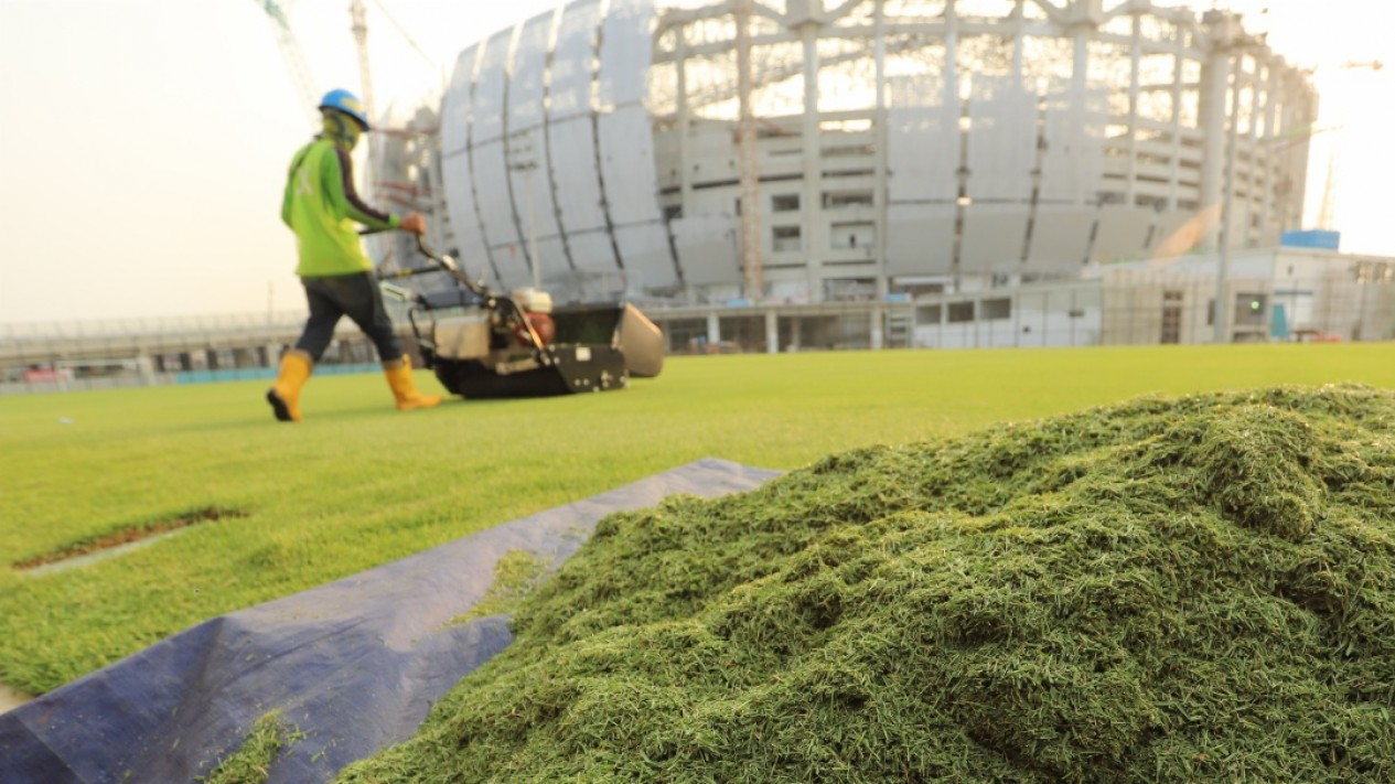 Progres Pembangunan Stadion JIS