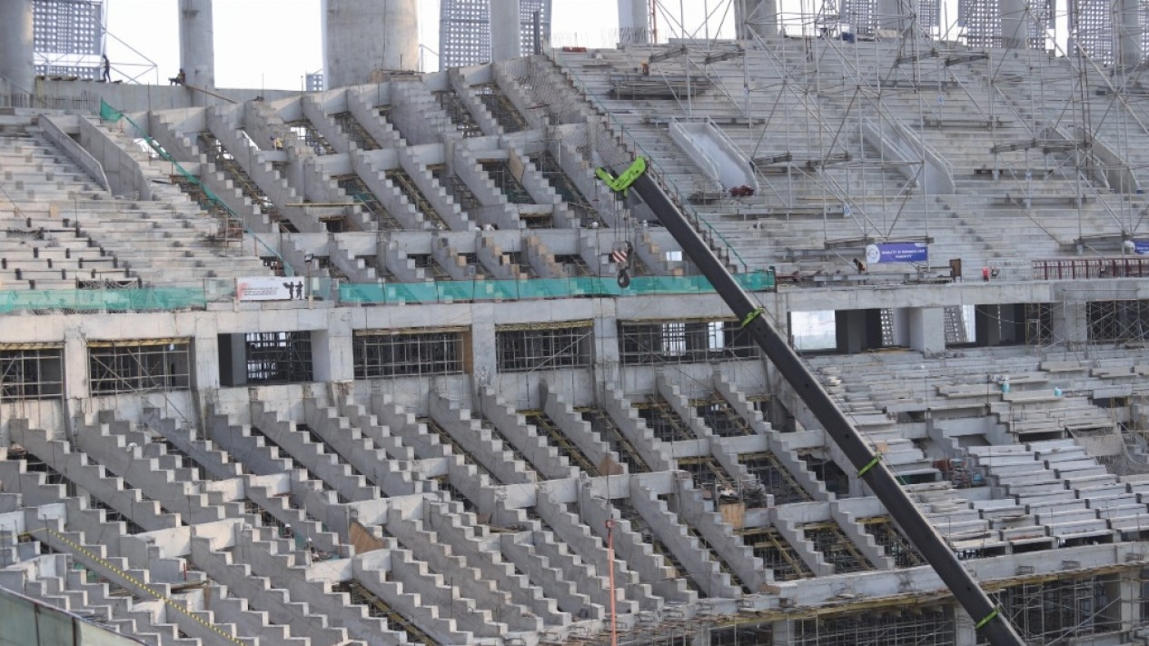 Progres Pembangunan Stadion JIS