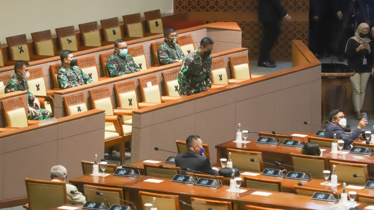 Paripurna Penetapan Jenderal Andika Jadi Panglima TNI