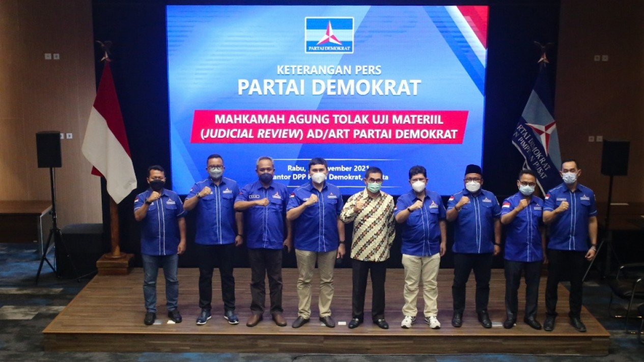 AHY Tanggapi Gugatan Kubu Moeldoko yang Ditolak MA