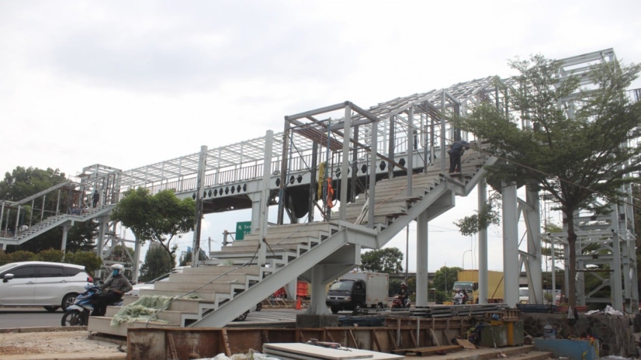 Pembangunan JPO RPTRA Kalijodo