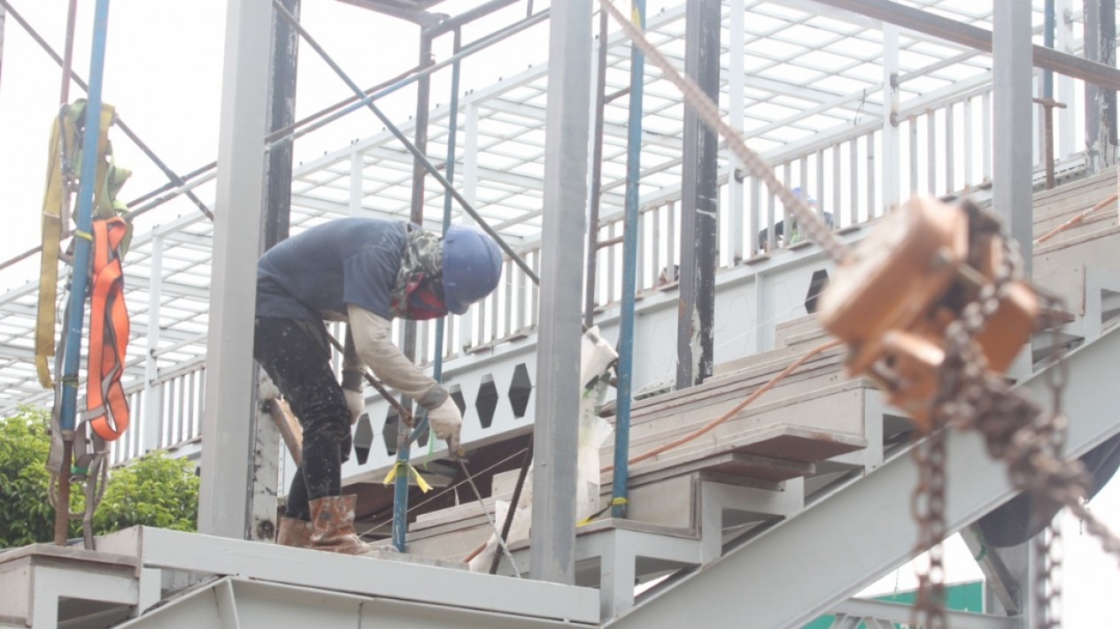 Pembangunan JPO RPTRA Kalijodo