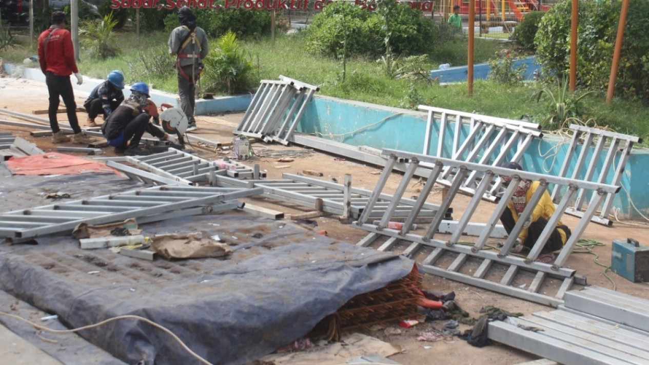 Pembangunan JPO RPTRA Kalijodo