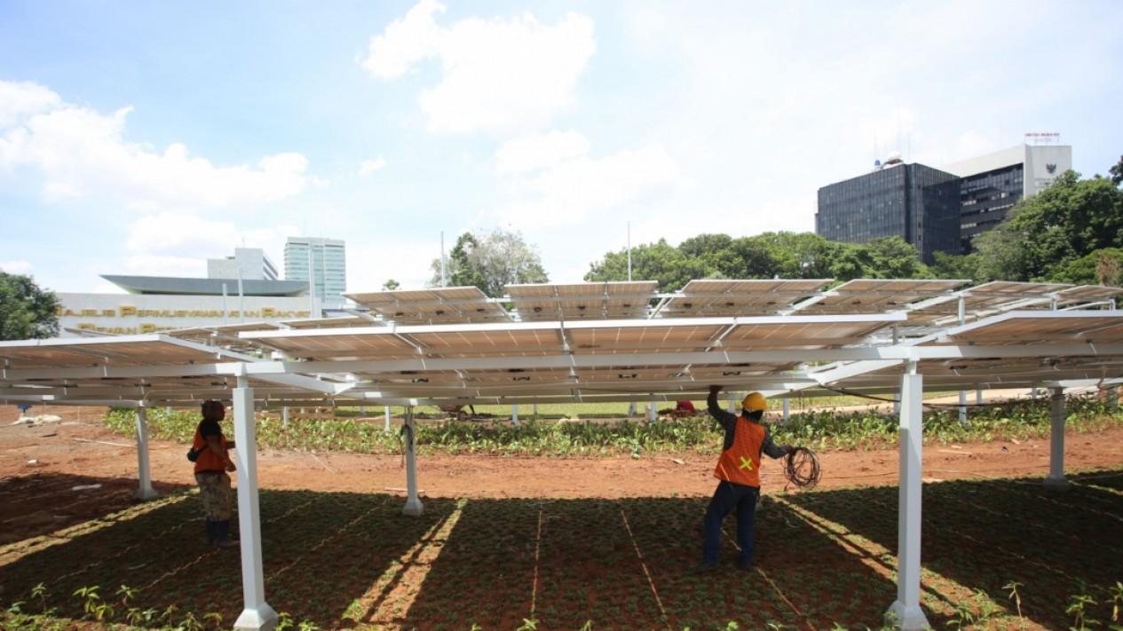 Penggunaan Panel Surya