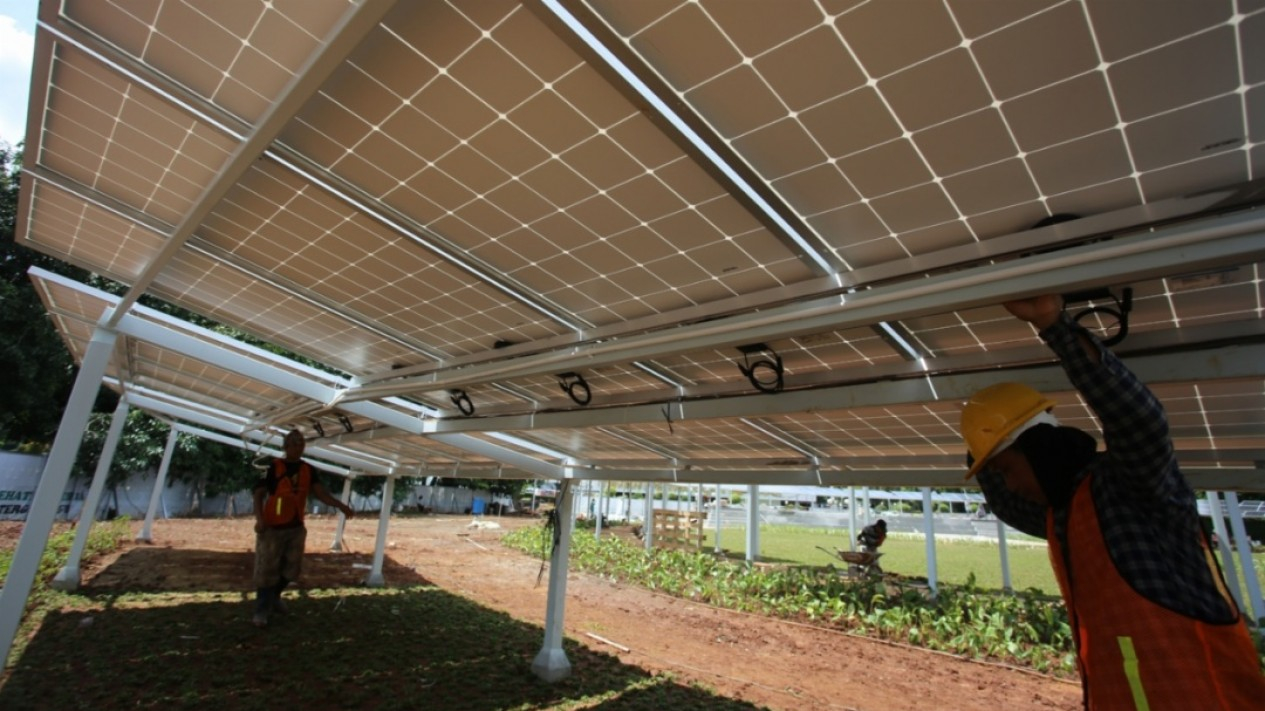 Penggunaan Panel Surya