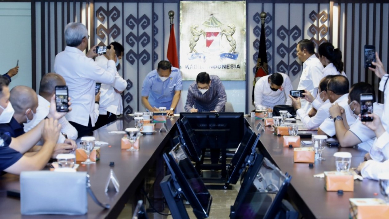 PB PRSI Teken MoU dengan Kadin