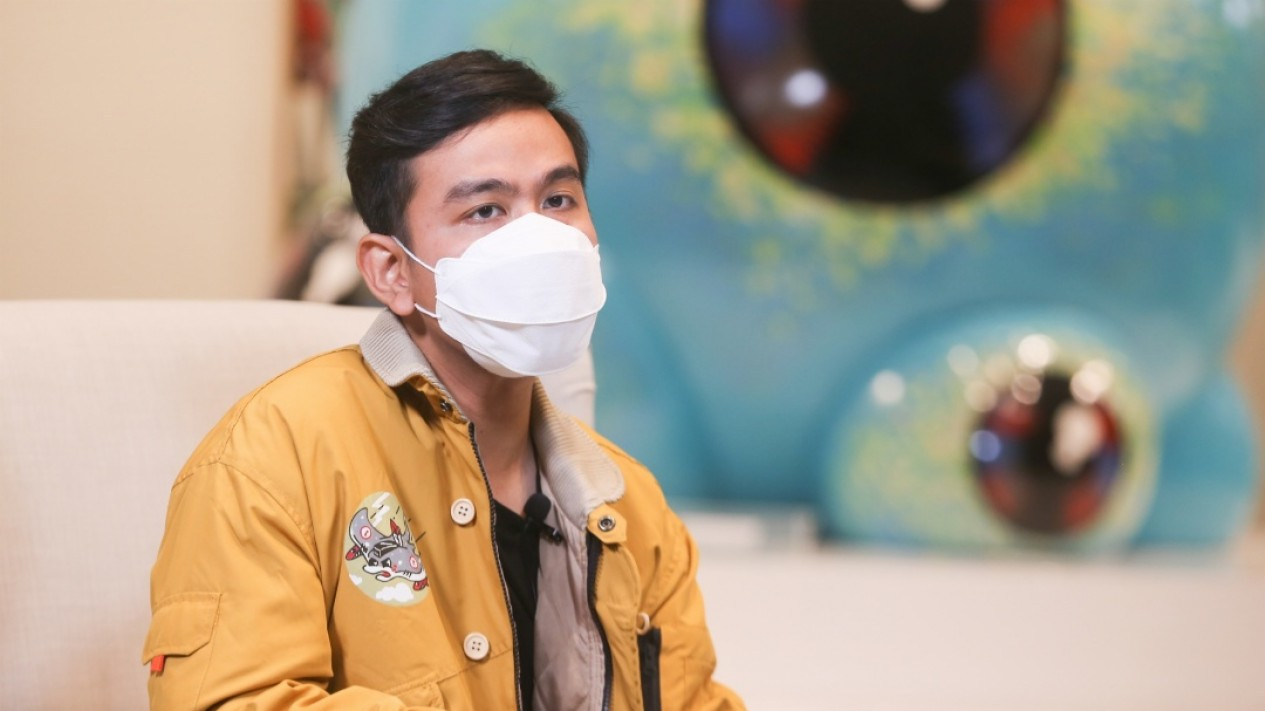 Walikota Solo Gibran Saat Wawancara dengan VIVA