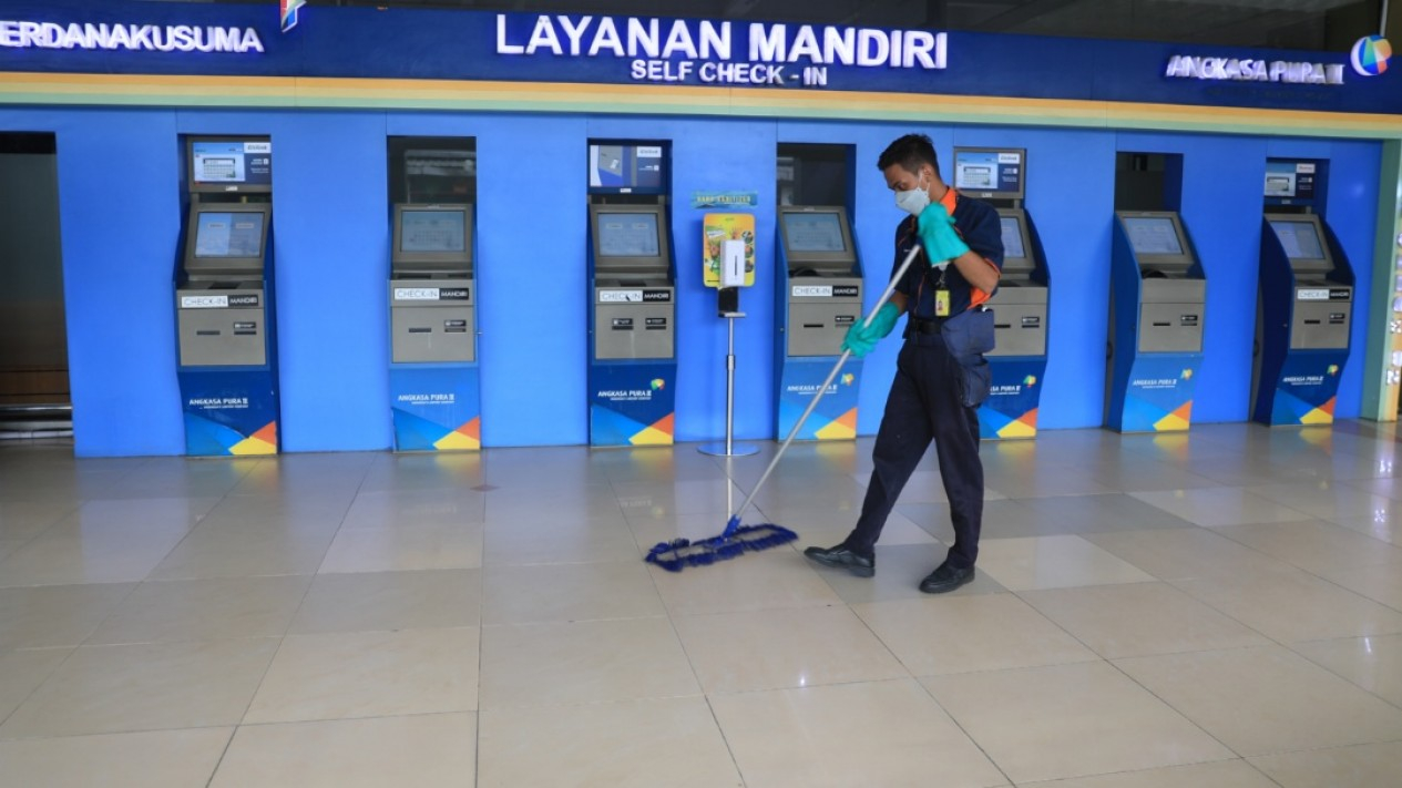 Suasana Bandara Halim Perdanakusuma Usai Resmi Ditutup
