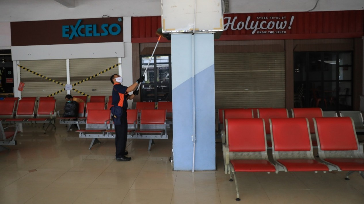 Suasana Bandara Halim Perdanakusuma Usai Resmi Ditutup