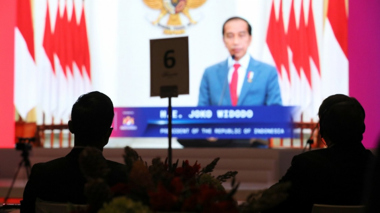 Presiden Jokowi Buka Pertemuan Awal B20 - Vlix.id