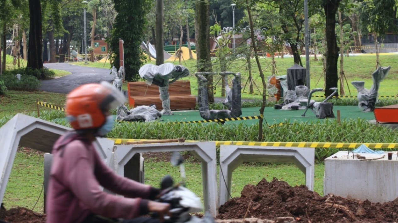 Segera Dibuka, Intip Revitalisasi Taman Hutan Kota Tebet
