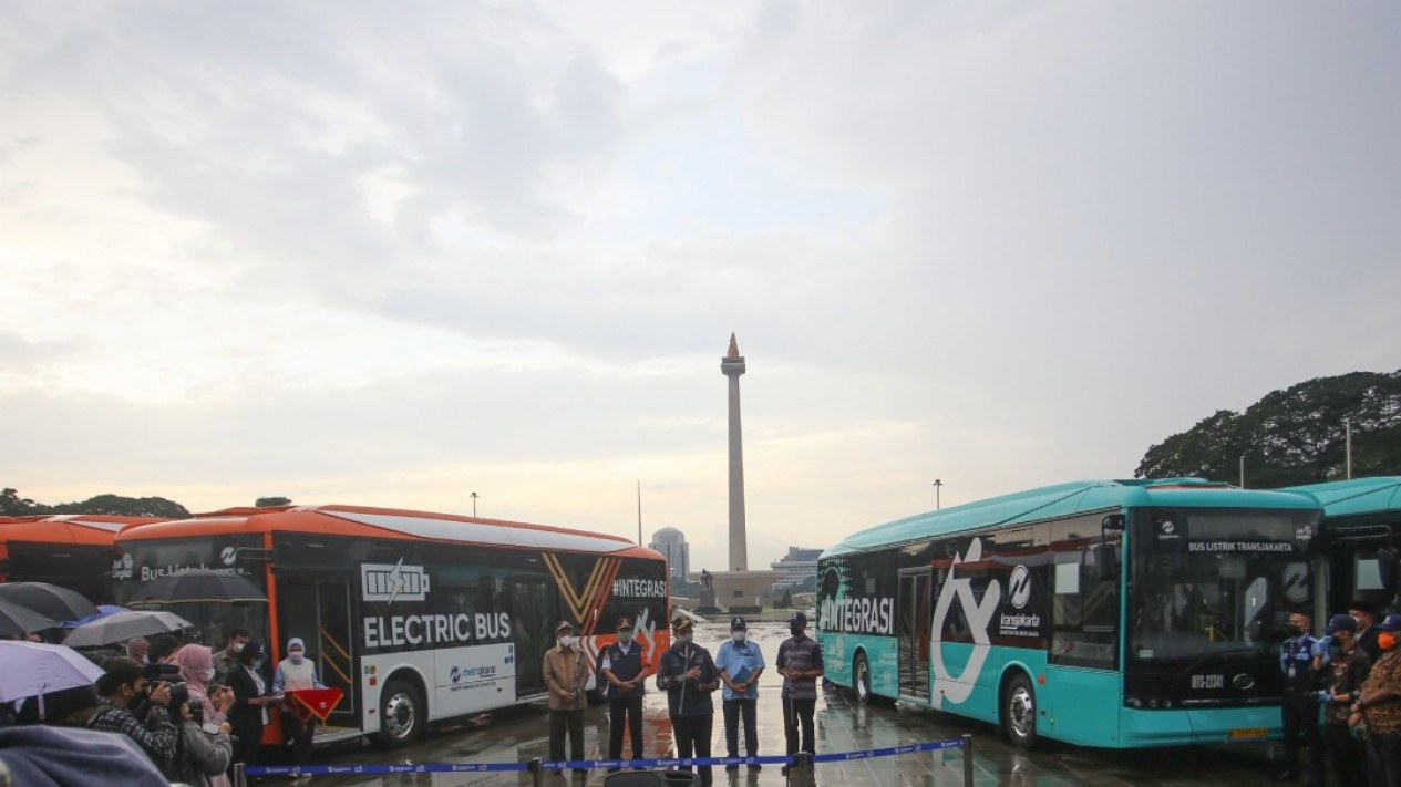 Resmi! 30 Bus Listrik Bakrie Mulai Mengaspal Di Jakarta - Vlix.id