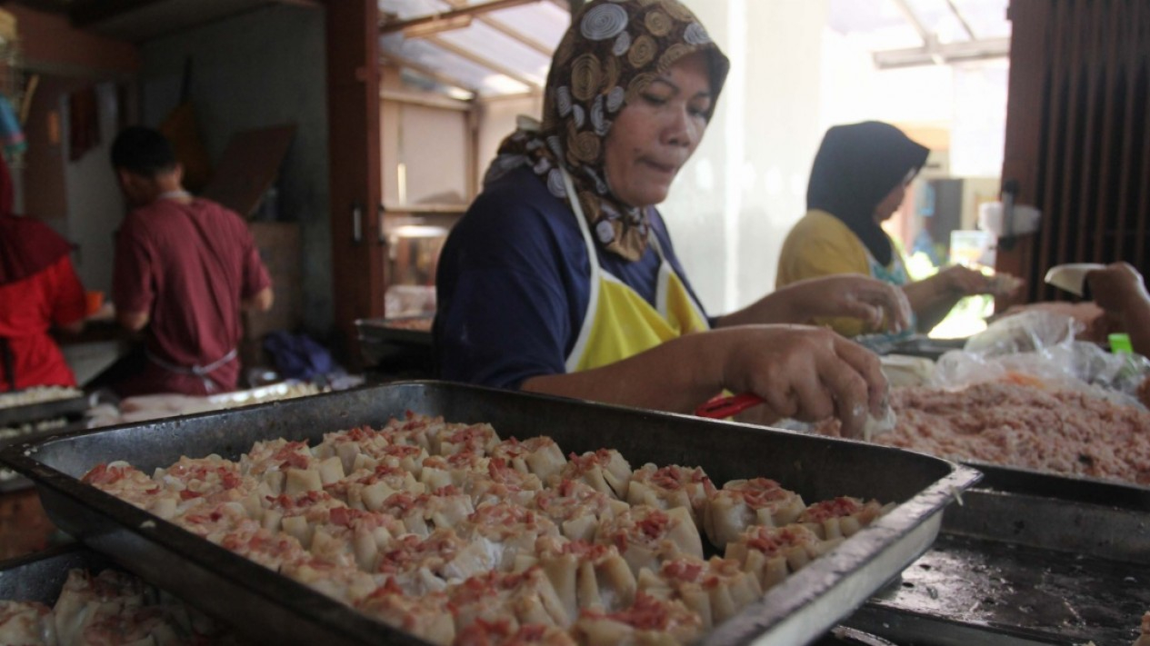 Produksi Dimsum UMKM Mengalami Kenaikan Saat Ramadhan