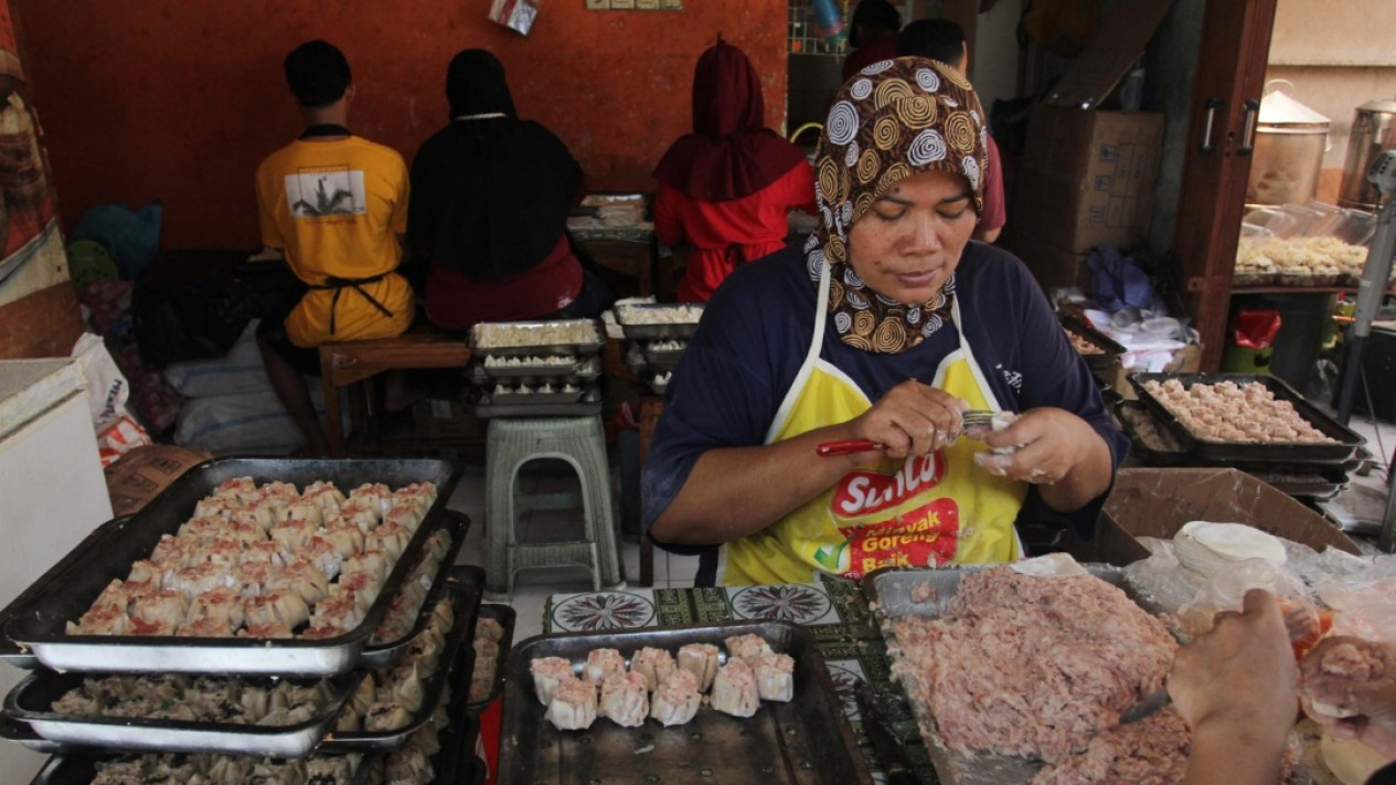 Produksi Dimsum UMKM Mengalami Kenaikan Saat Ramadhan