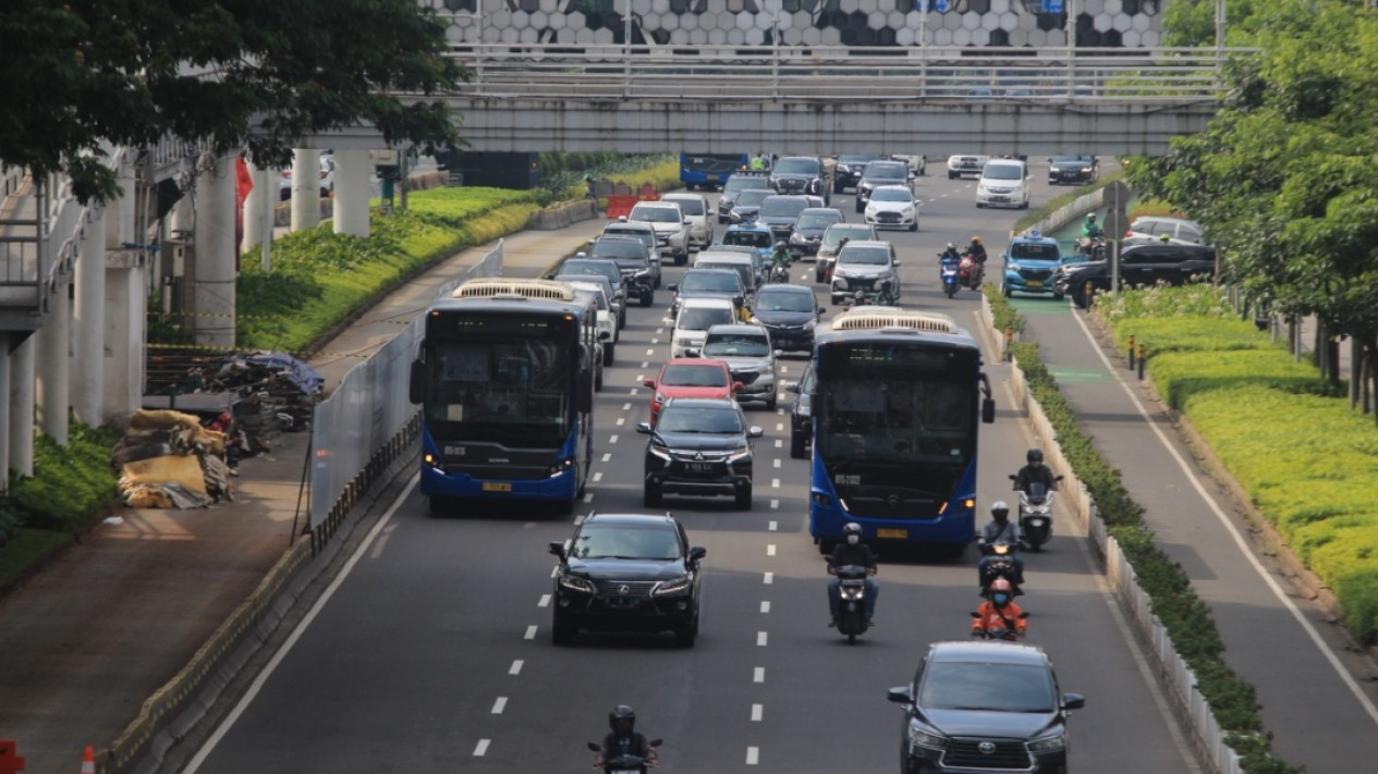 Lalu lintas Jakarta Pasca Lebaran