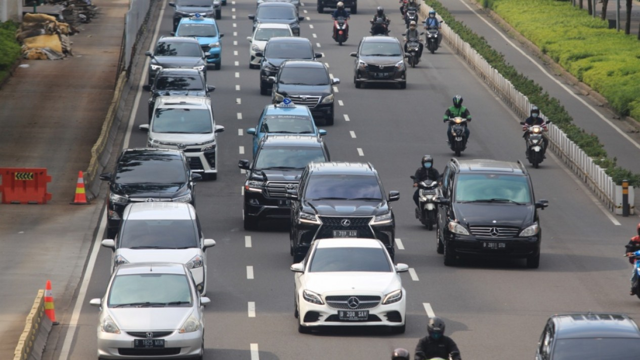 Lalu lintas Jakarta Pasca Lebaran