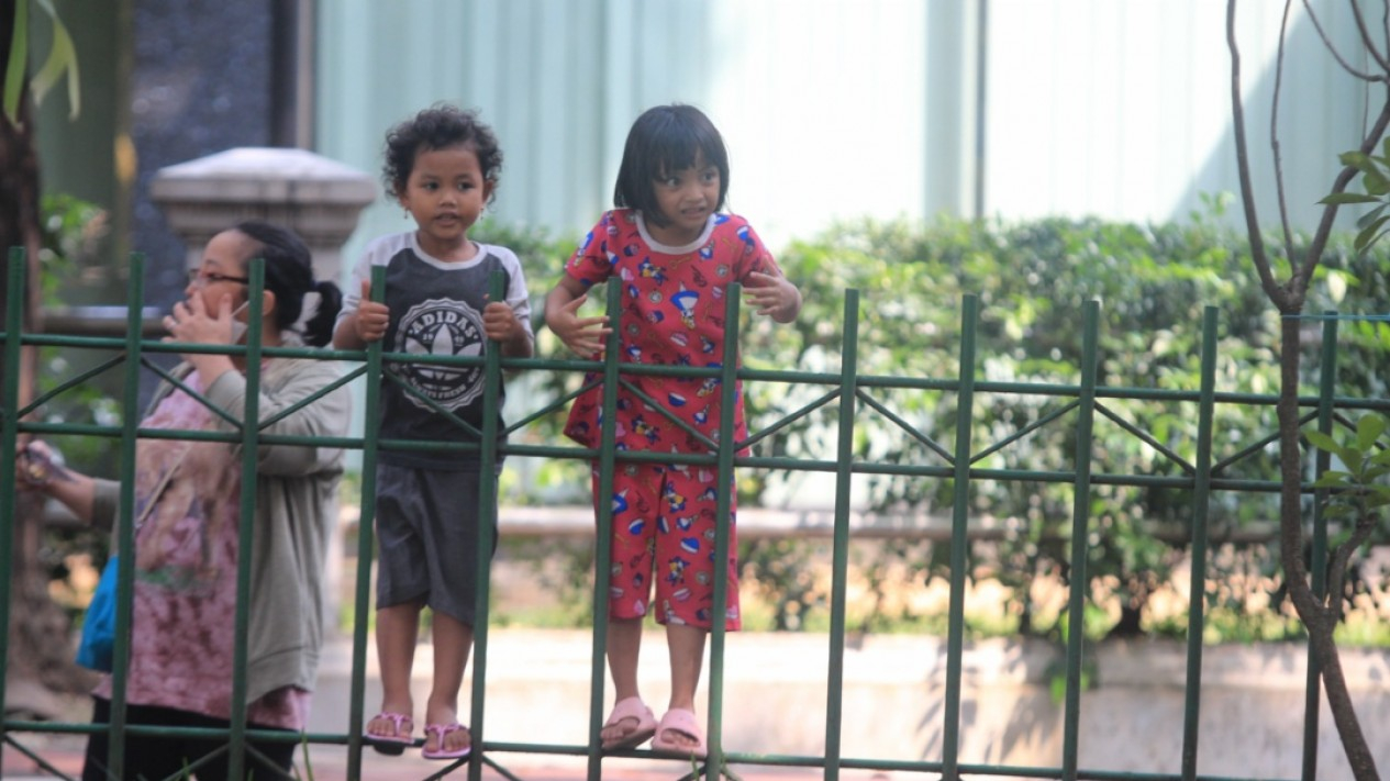 Liburan di Taman Puring Jakarta