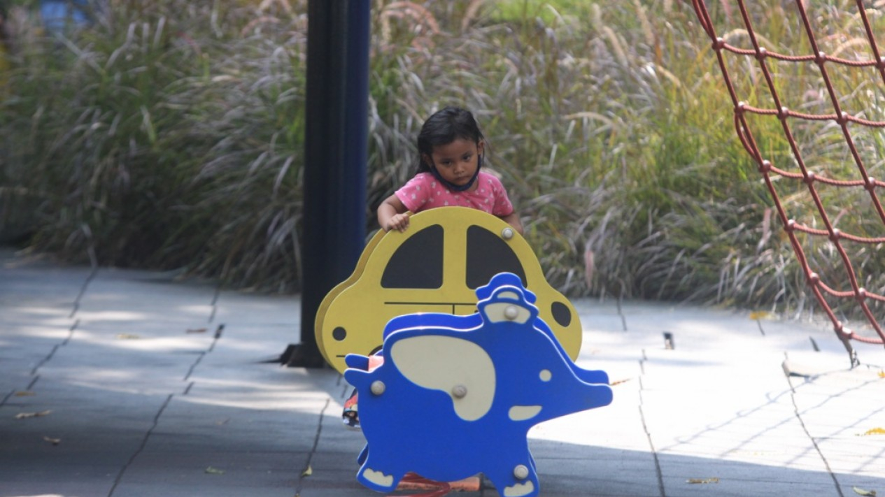 Liburan di Taman Puring Jakarta