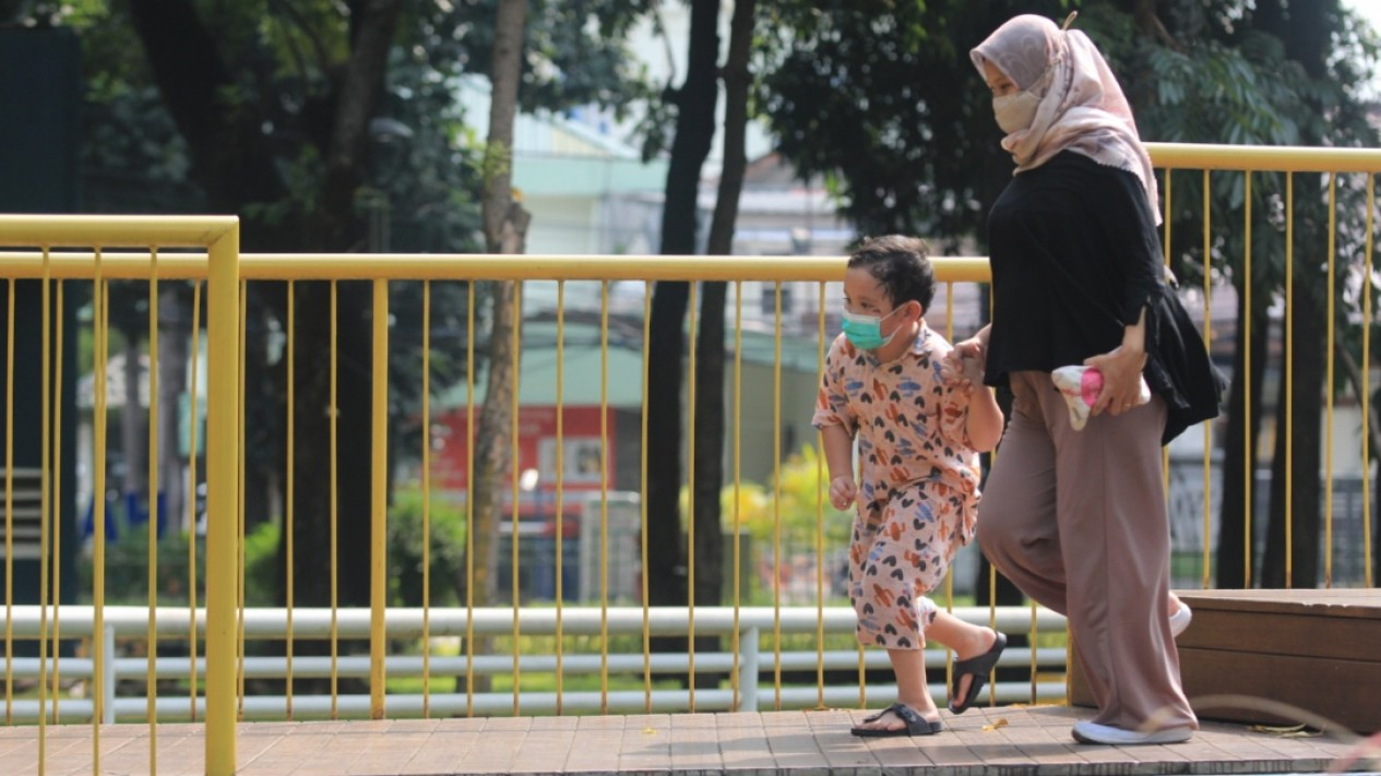 Liburan di Taman Puring Jakarta