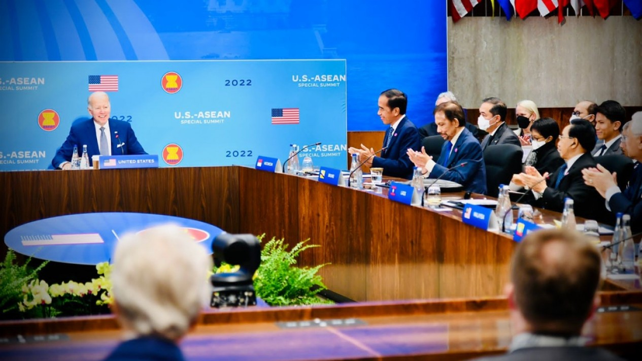Jokowi Minta Hentikan Perang dalam Pertemuan ASEAN-AS