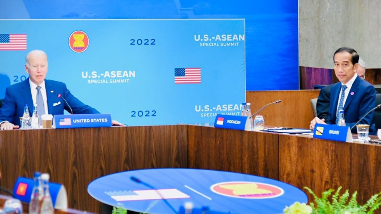 Jokowi Minta Hentikan Perang dalam Pertemuan ASEAN-AS