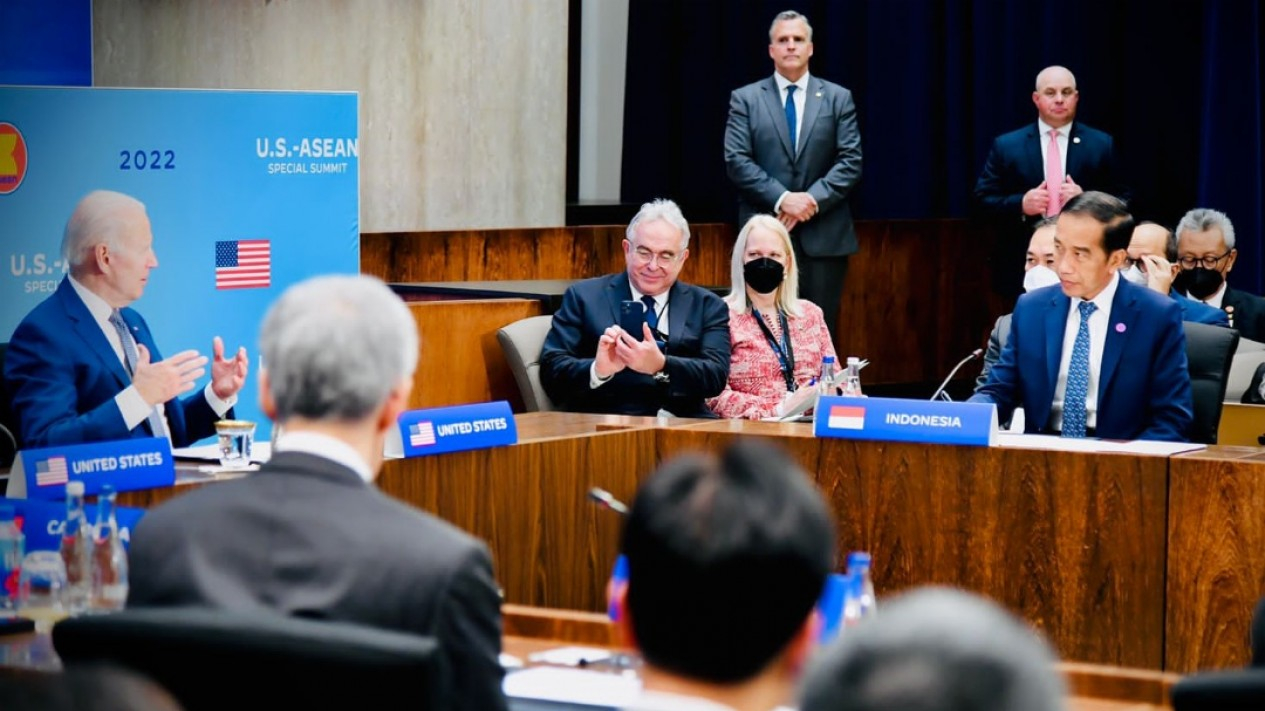 Jokowi Minta Hentikan Perang dalam Pertemuan ASEAN-AS