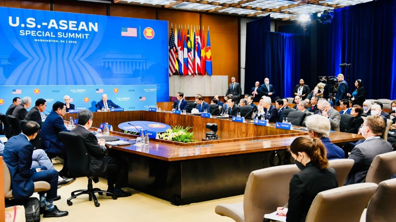 Jokowi Minta Hentikan Perang dalam Pertemuan ASEAN-AS
