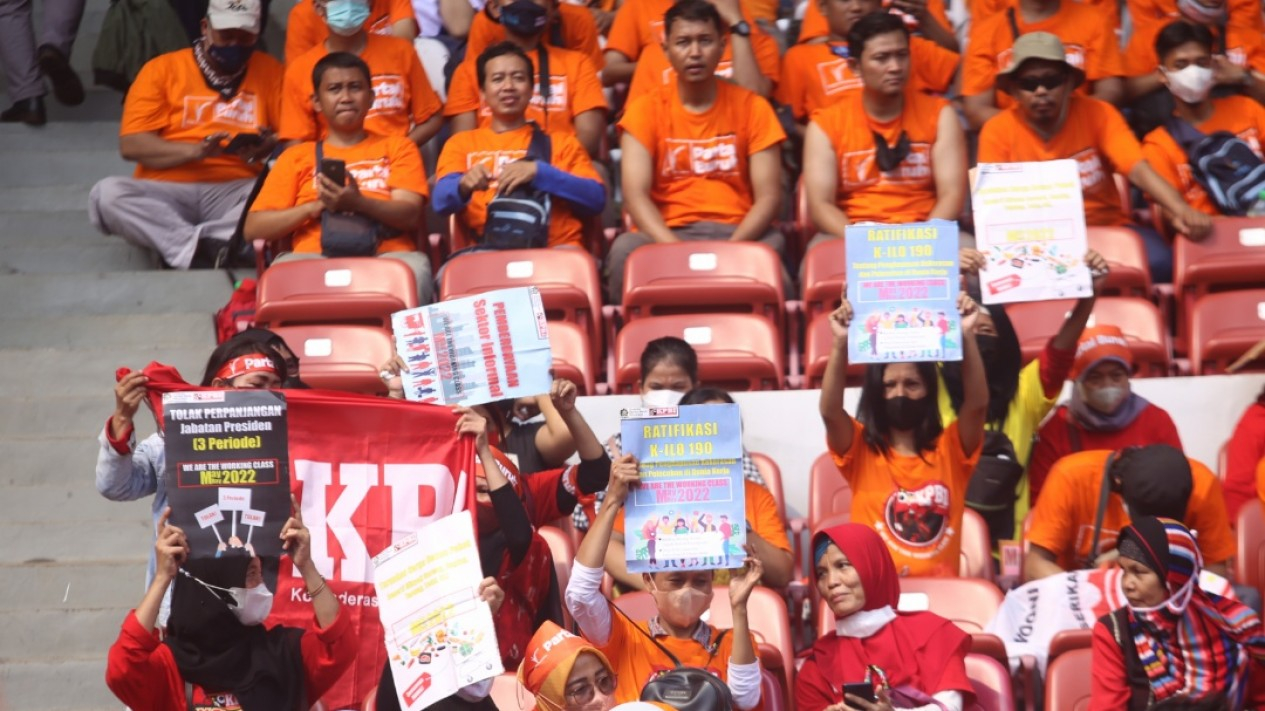 May Day Fiesta 2022 di Stadion GBK