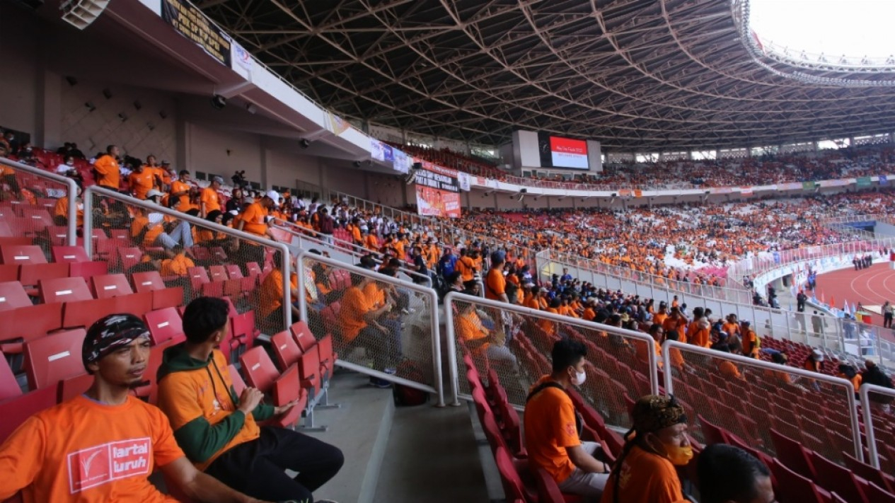 May Day Fiesta 2022 di Stadion GBK
