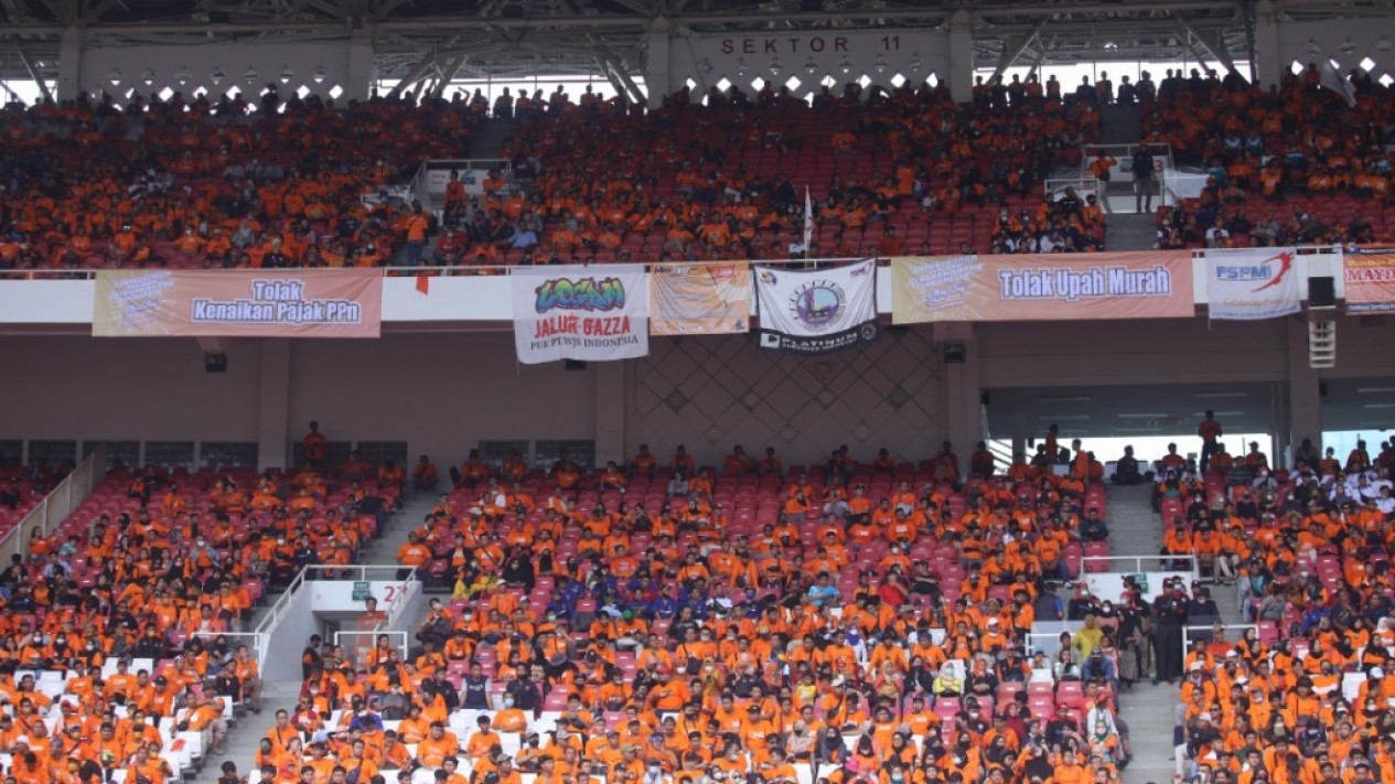 May Day Fiesta 2022 di Stadion GBK