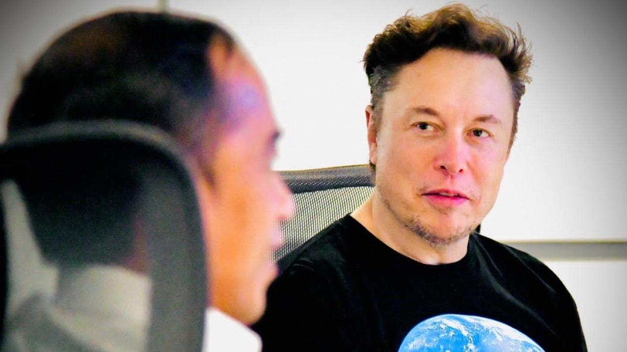 Jokowi Bertemu Elon Musk